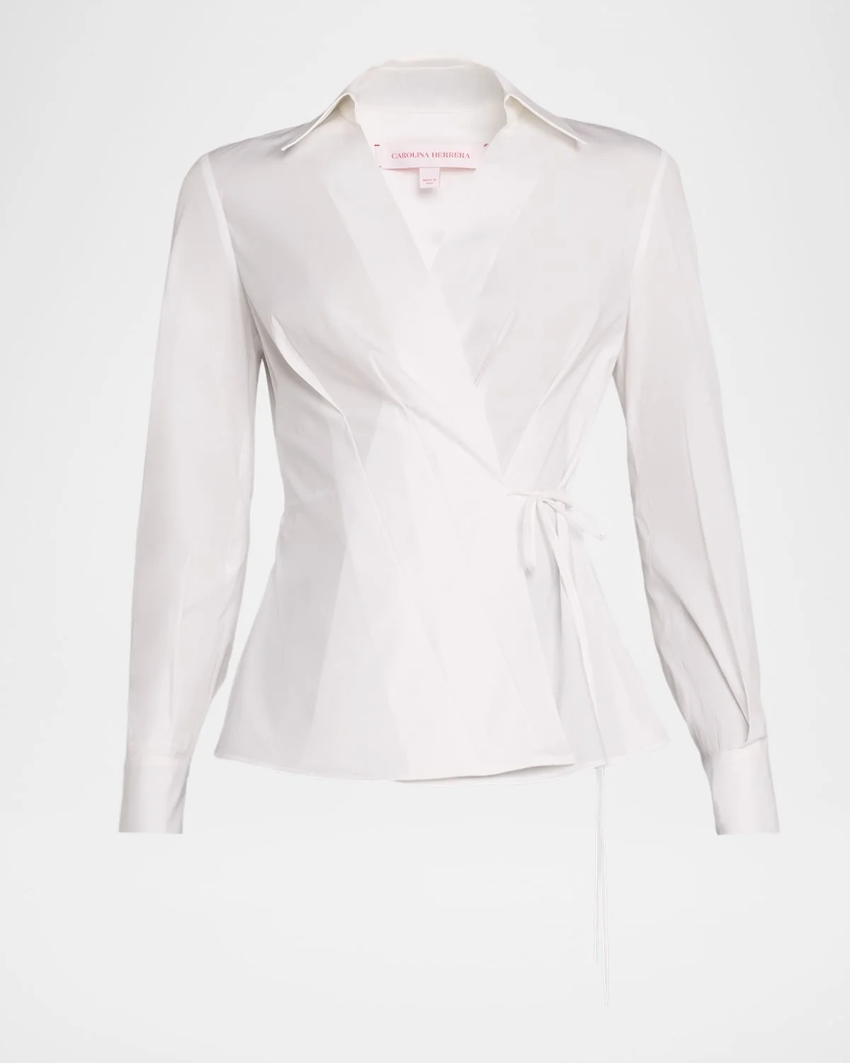 Collared Wrap Top - 1