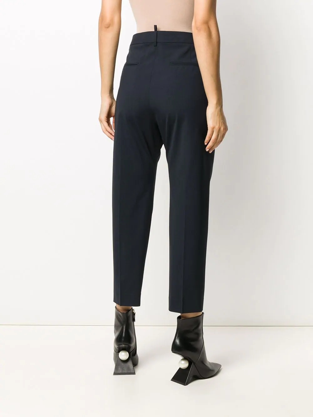 tailored cropped trousers - 4