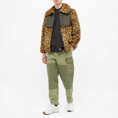 CLOT CLOT Leapard Print Faux Fur Puffer Jacket outlook