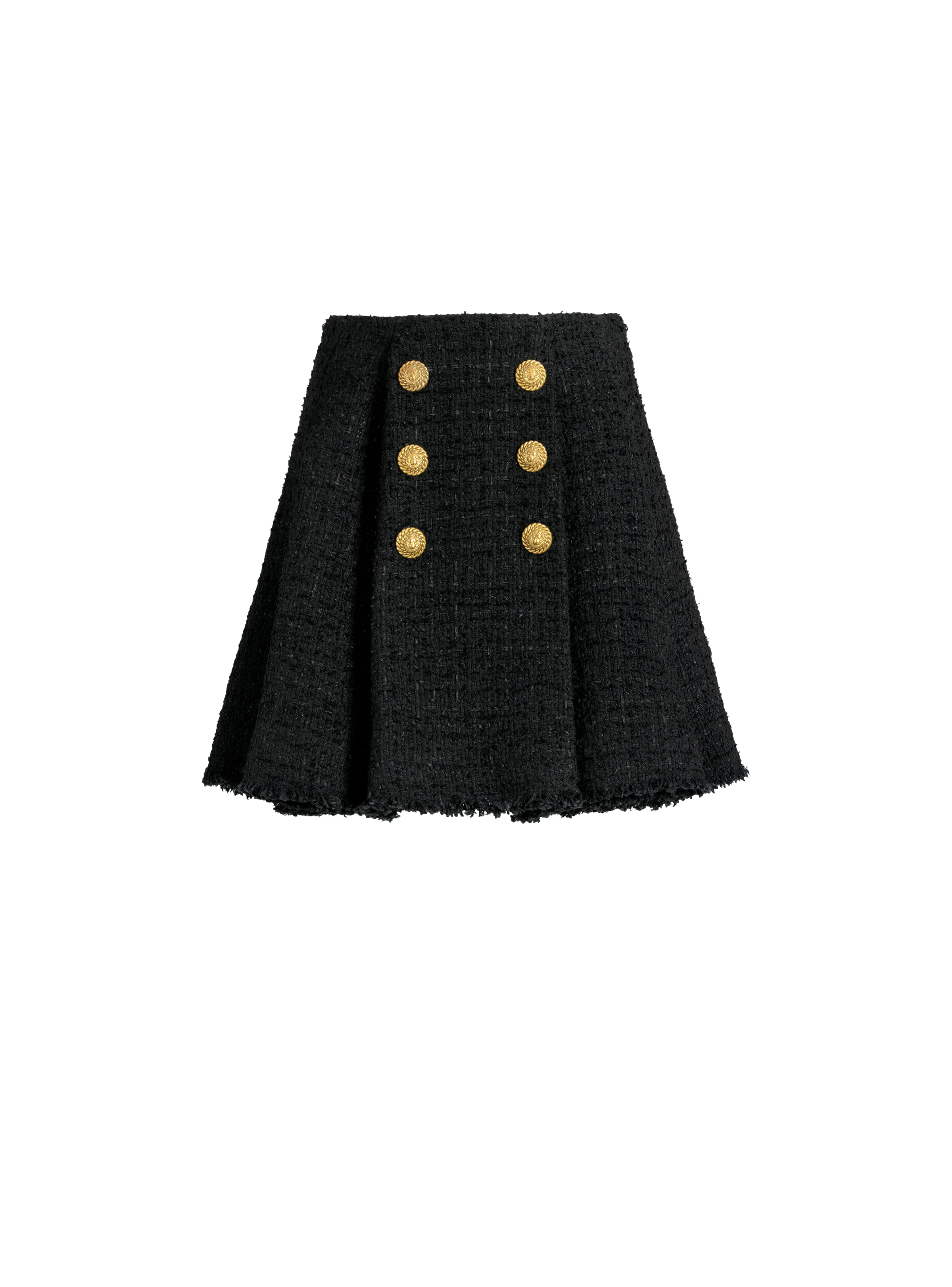 Flared tweed skirt - 1