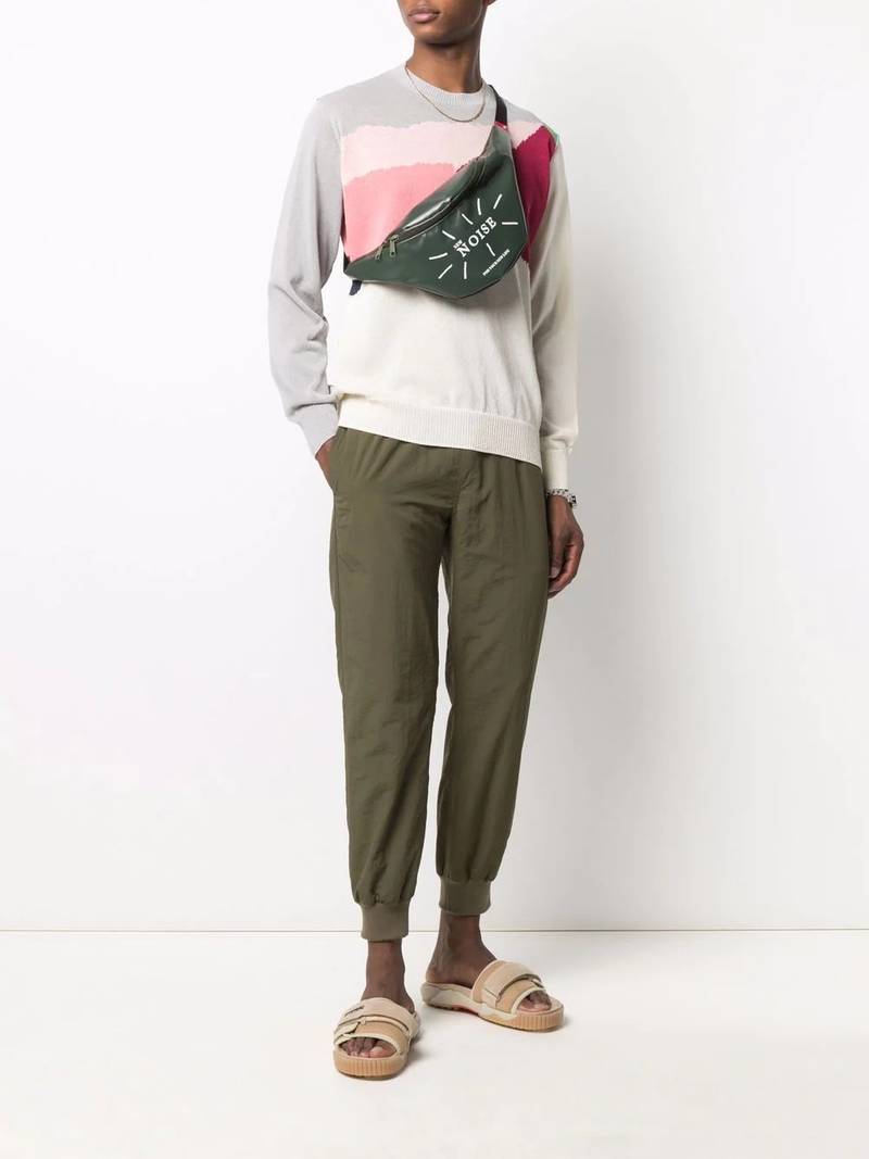 UNDERCOVER cropped track pants outlook