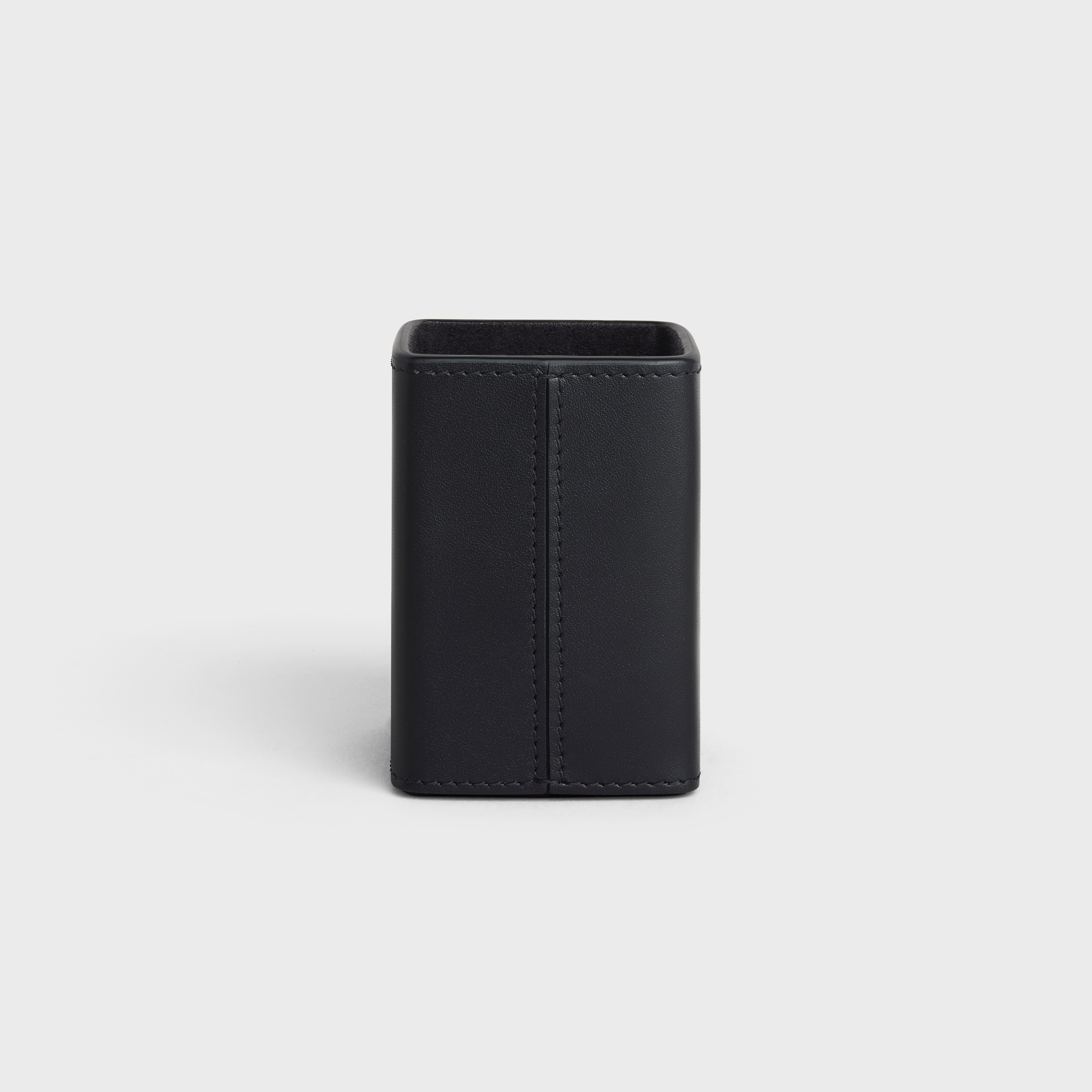 perfume holder 3.4 FL.OZ in shiny calfskin - 3