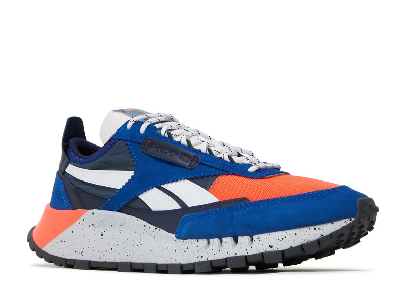 Reebok 클래식 가죽 레거시 'Collegiate Royal Orange Speckle 이름 * outlook