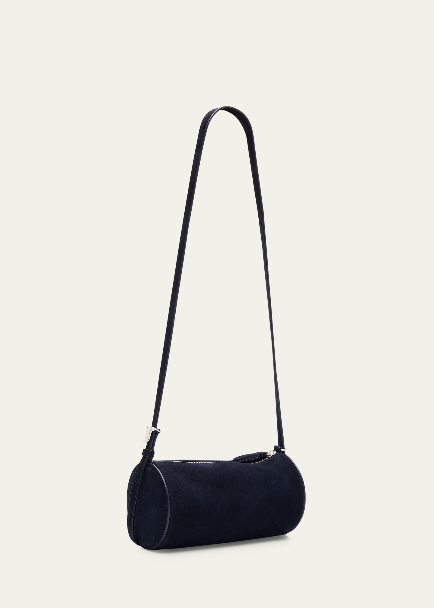 Medium Silo Suede Crossbody Bag - 3
