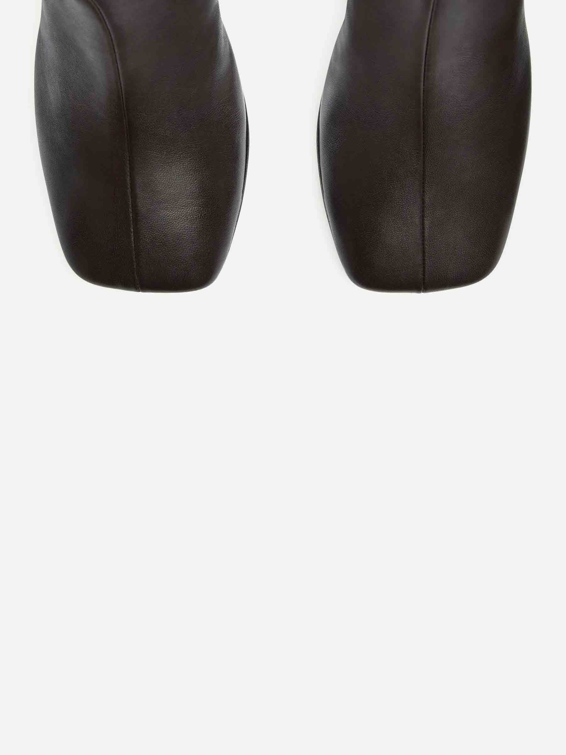 SQUARE TOE ANKLE BOOTS - 4