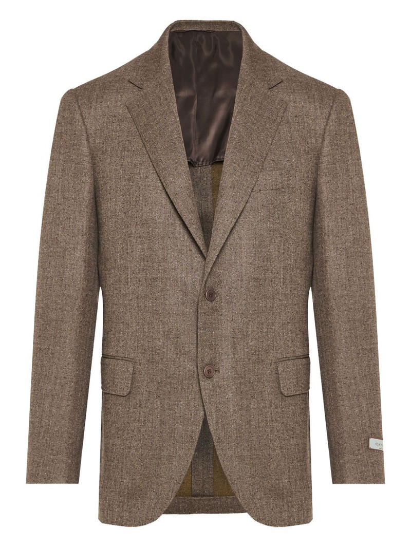 Kei notched-lapels single-breasted blazer 1