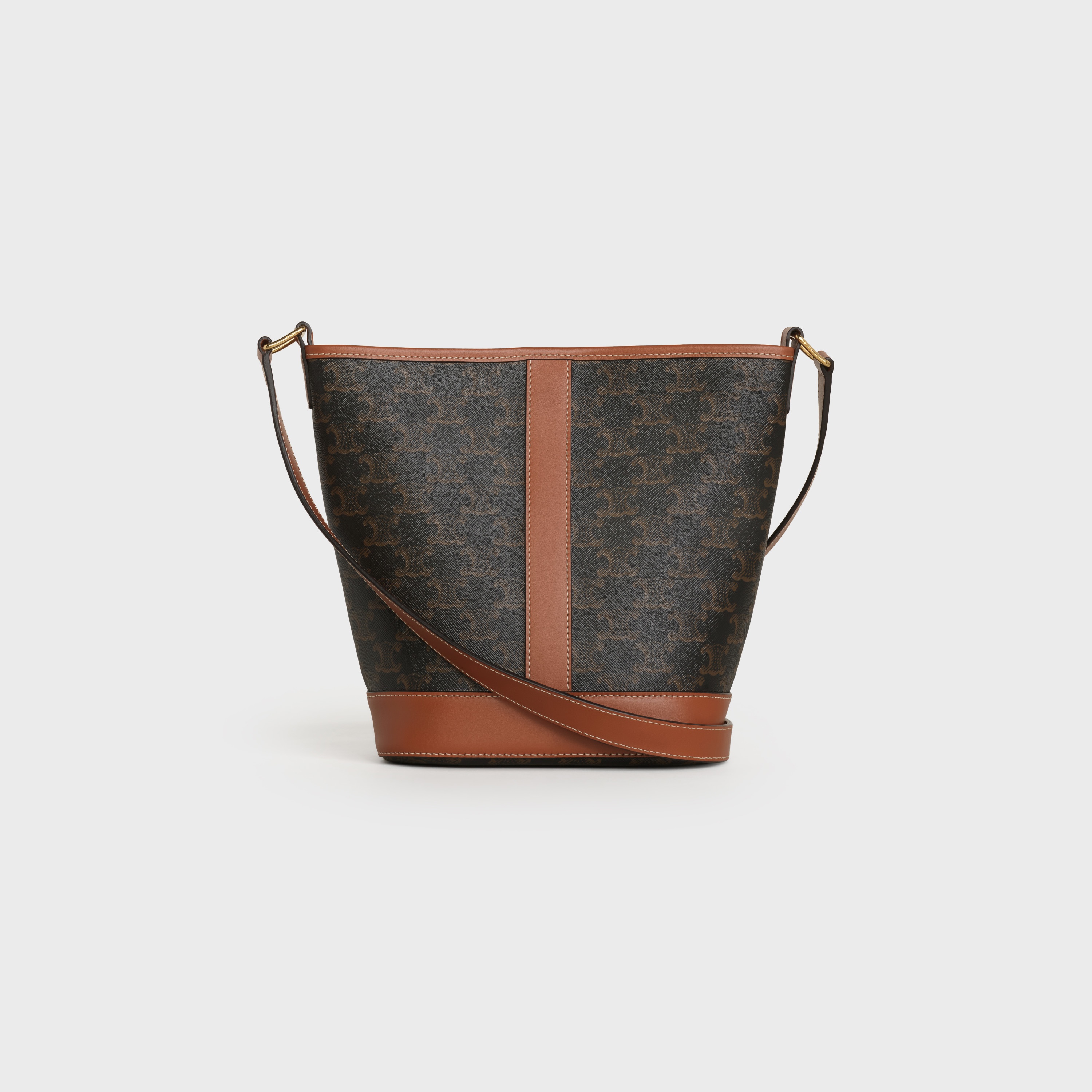 Small Bucket in Triomphe Canvas and calfskin - 3