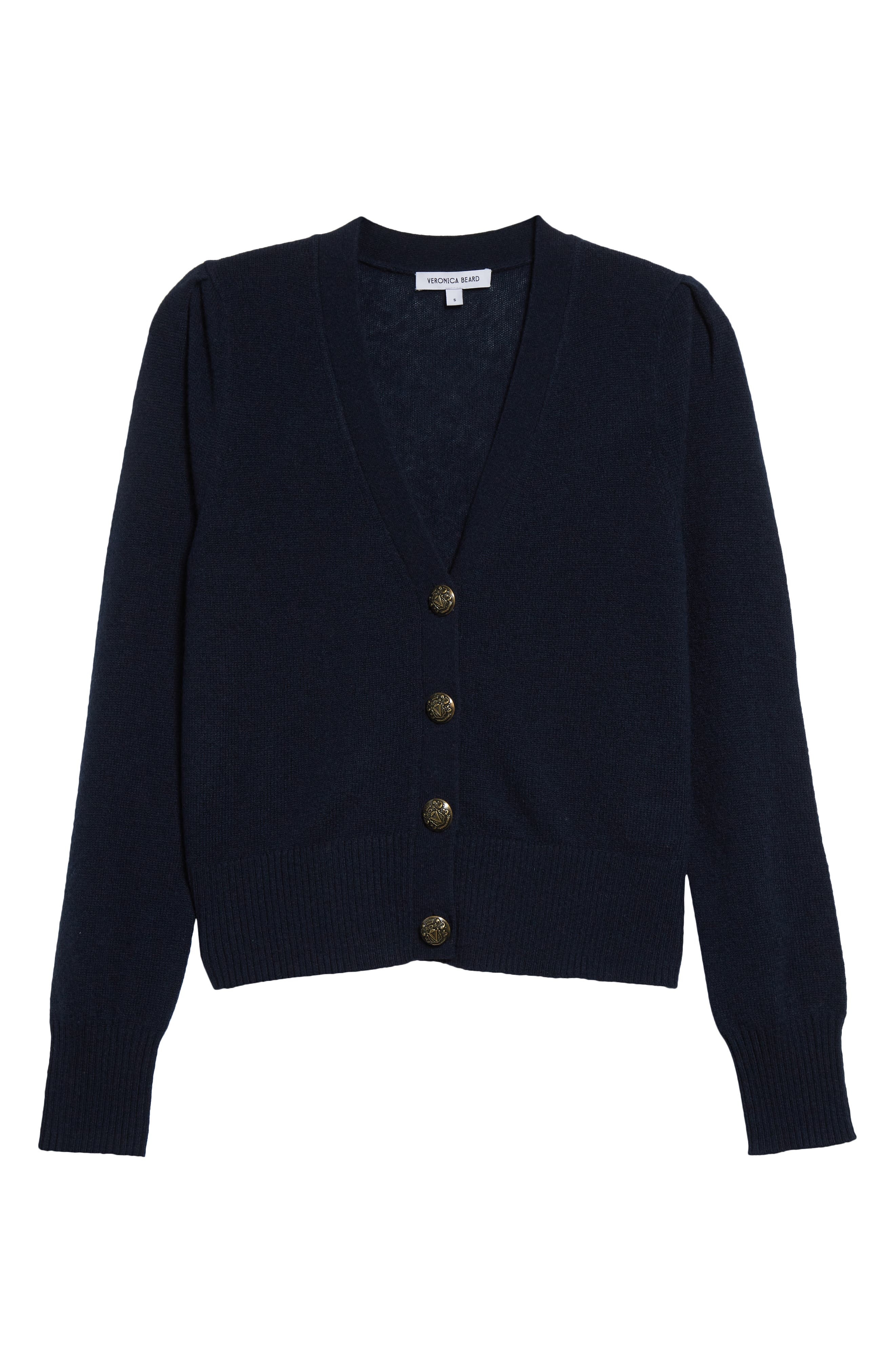 Veronica Beard Solene Cashmere Cardigan in Navy at Nordstrom - 5