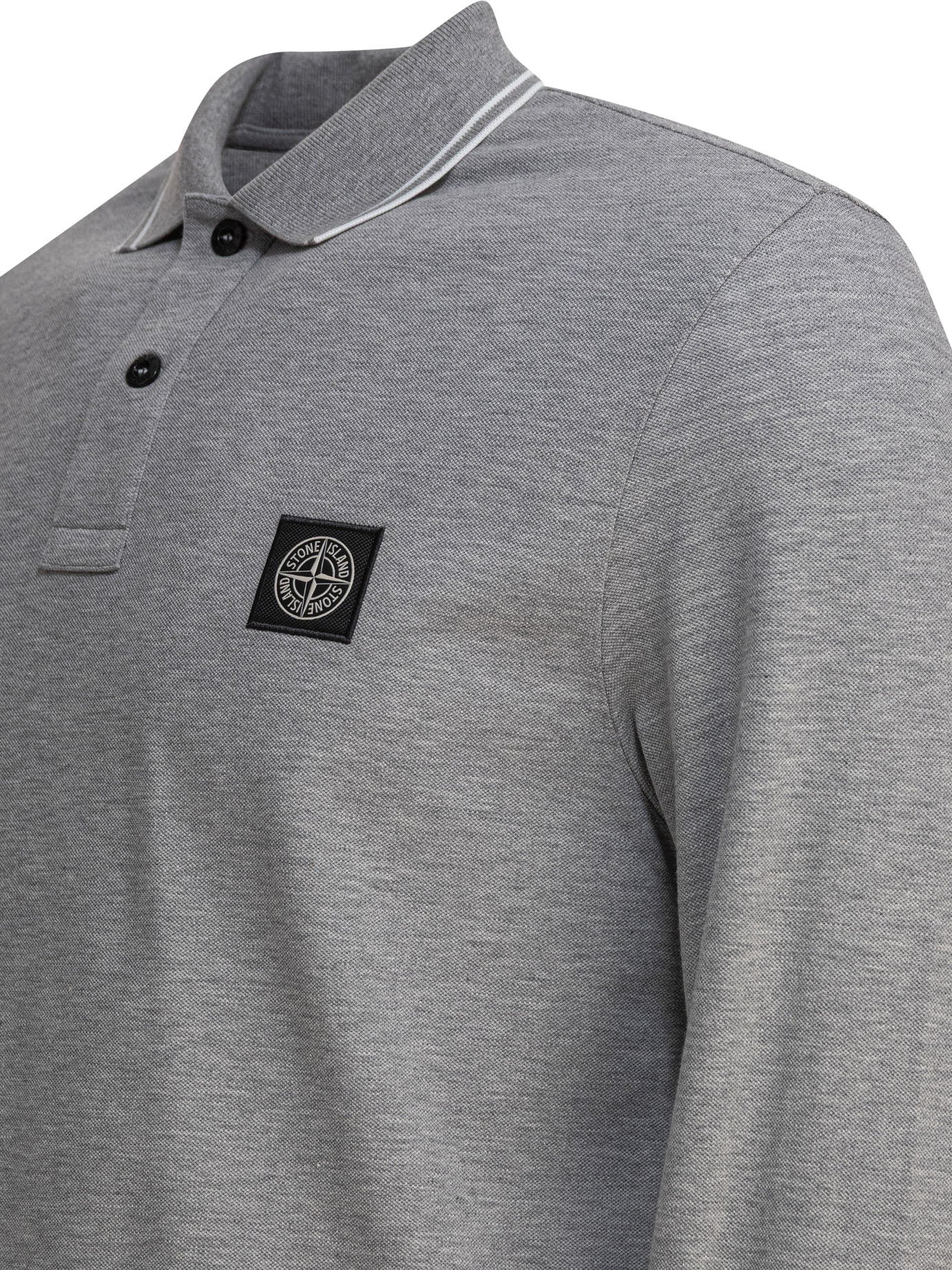 Stone Island Organic Cotton Piqué Polo Shirt - 4