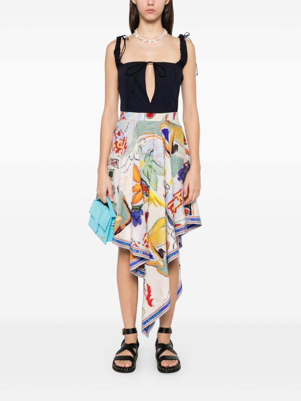 La Charrasca midi skirt - 2