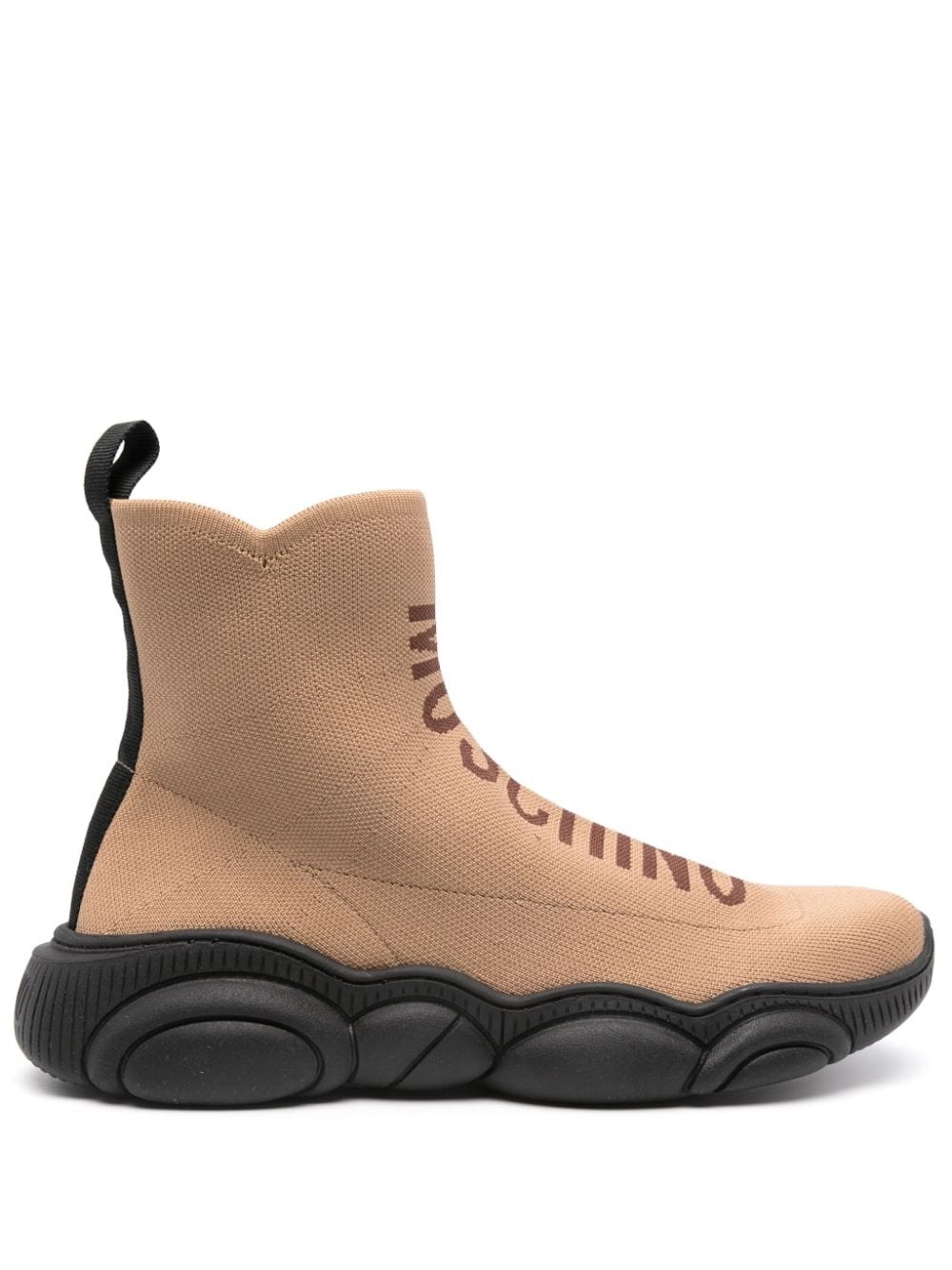 Teddy-sole high-top sneakers - 1