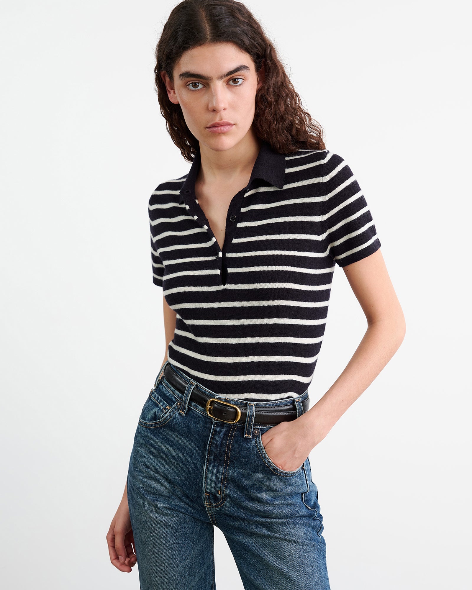 Leanna Cashmere Polo - 2