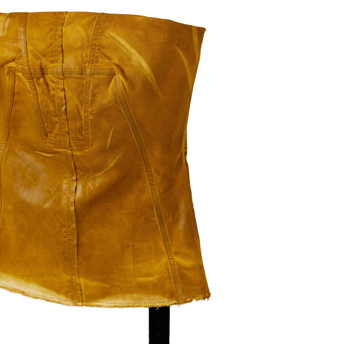 BUSTIER TOP (OCHRE) - 2