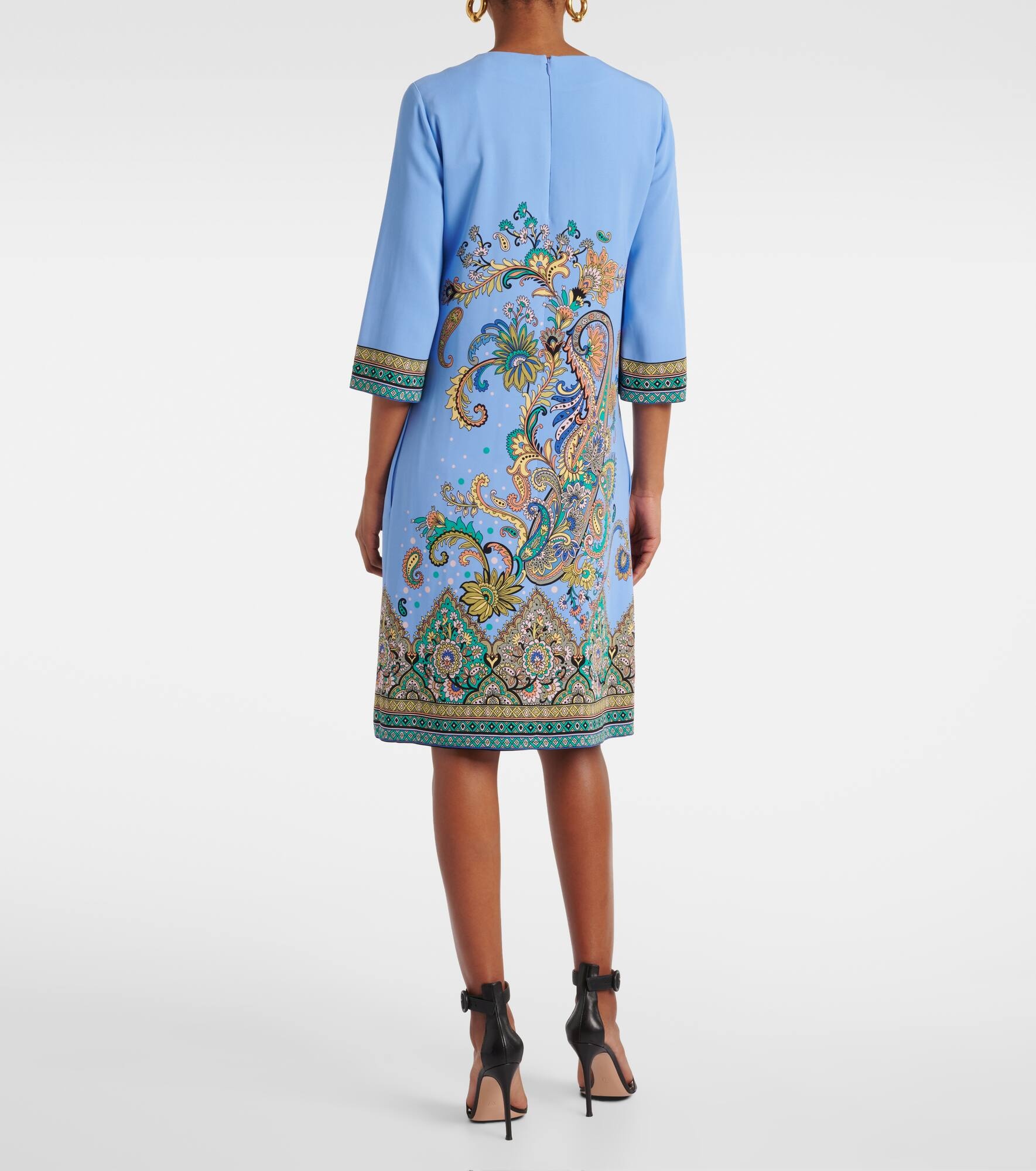 Paisley minidress - 3