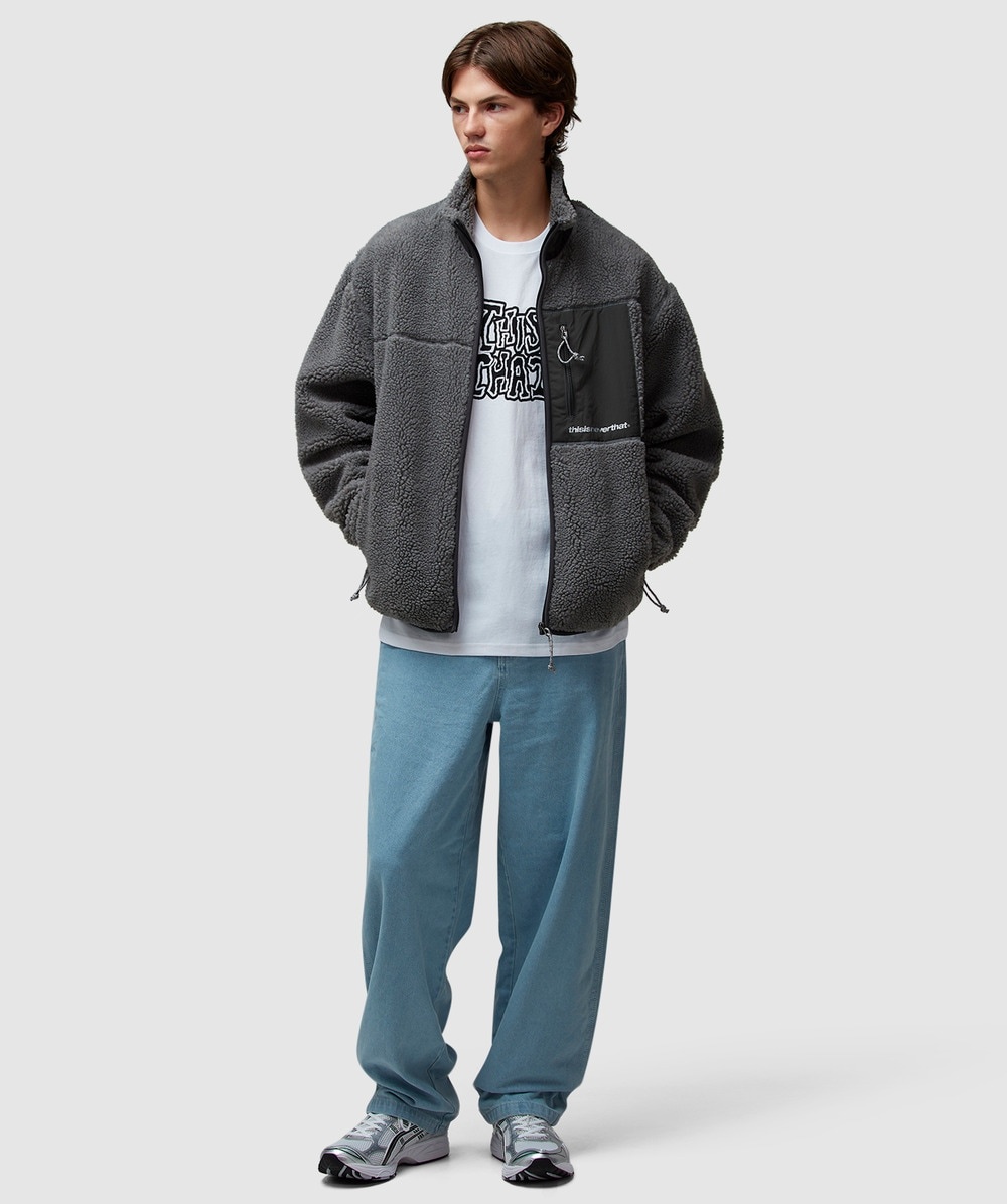 SP sherpa fleece jacket - 7