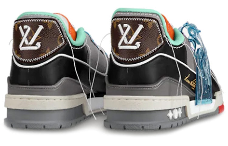 LOUIS VUITTON LV Trainers 'Teal Multi-color' 1A8QAN - 4
