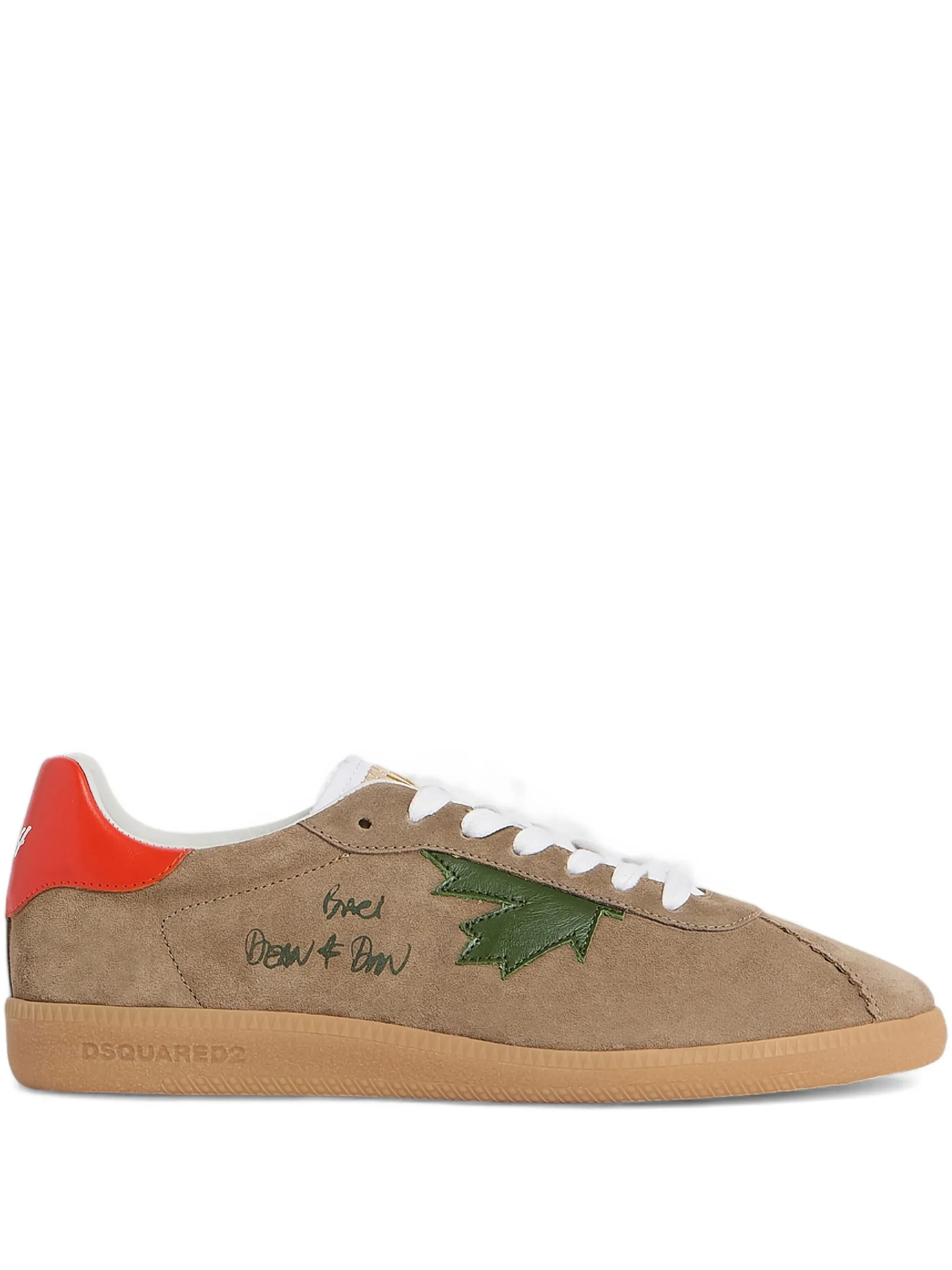 Dsquared2 Lace-up Round-neck Sneakers - 1
