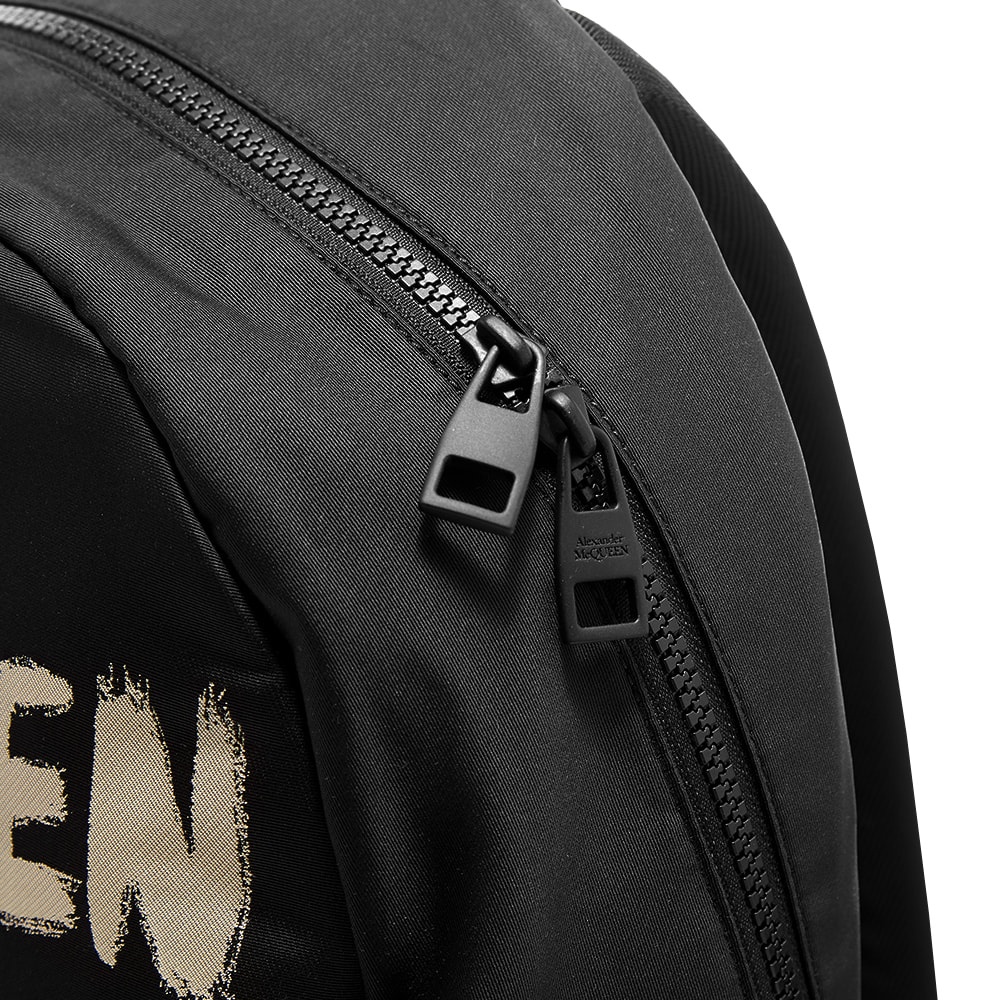 Alexander McQueen Graffitti Logo Backpack - 5
