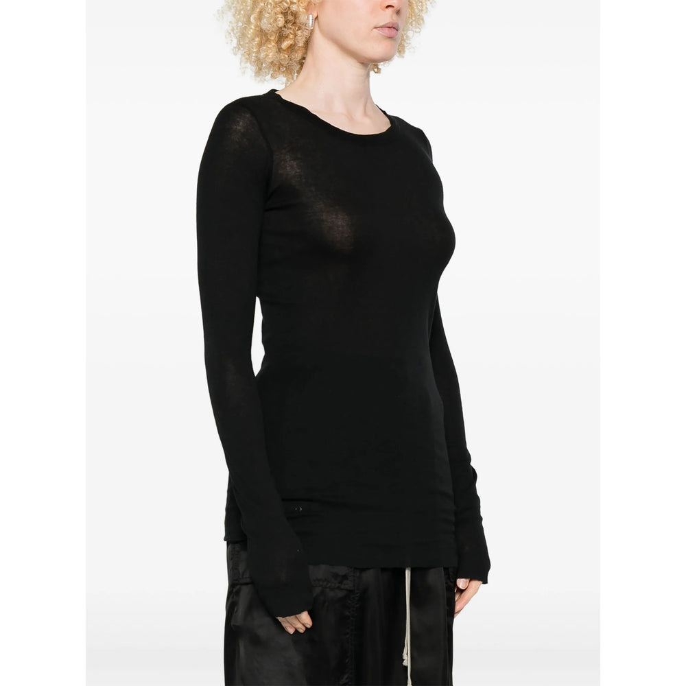 Rick Owens Black Tops - T-Shirts & Jerseys Women - 5