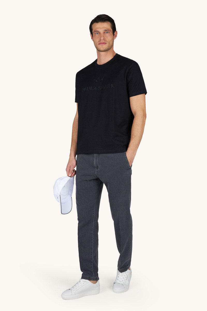 Paul & Shark X‑SOFT CHINO TROUSERS IN DENIM outlook