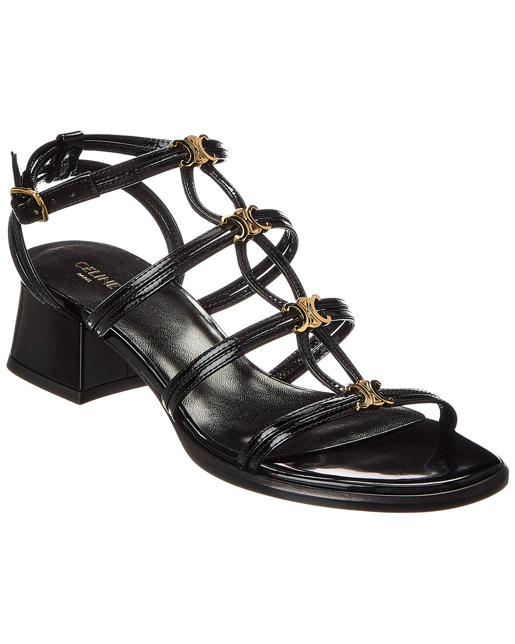 CELINE Clemence Leather Sandal - 1