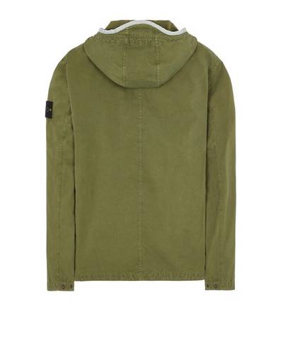 Stone Island 122WN 'OLD' TREATMENT  OLIVE GREEN outlook