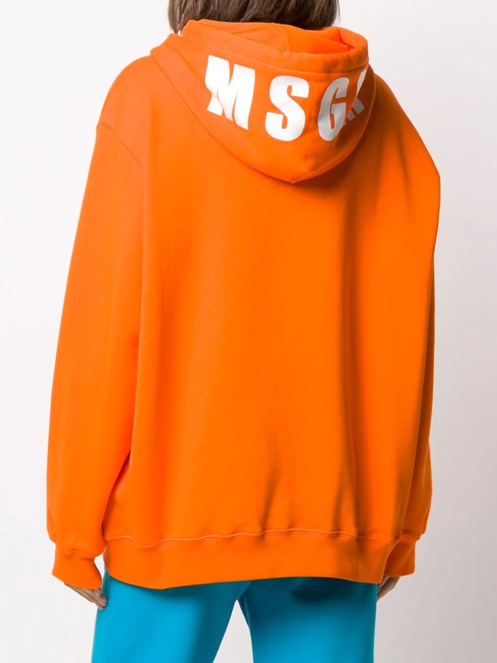 logo-print hoodie - 4