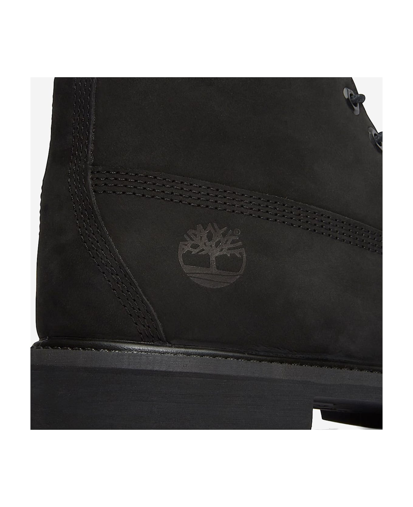 Premium 6-inch Leather Boots With Logo - 5