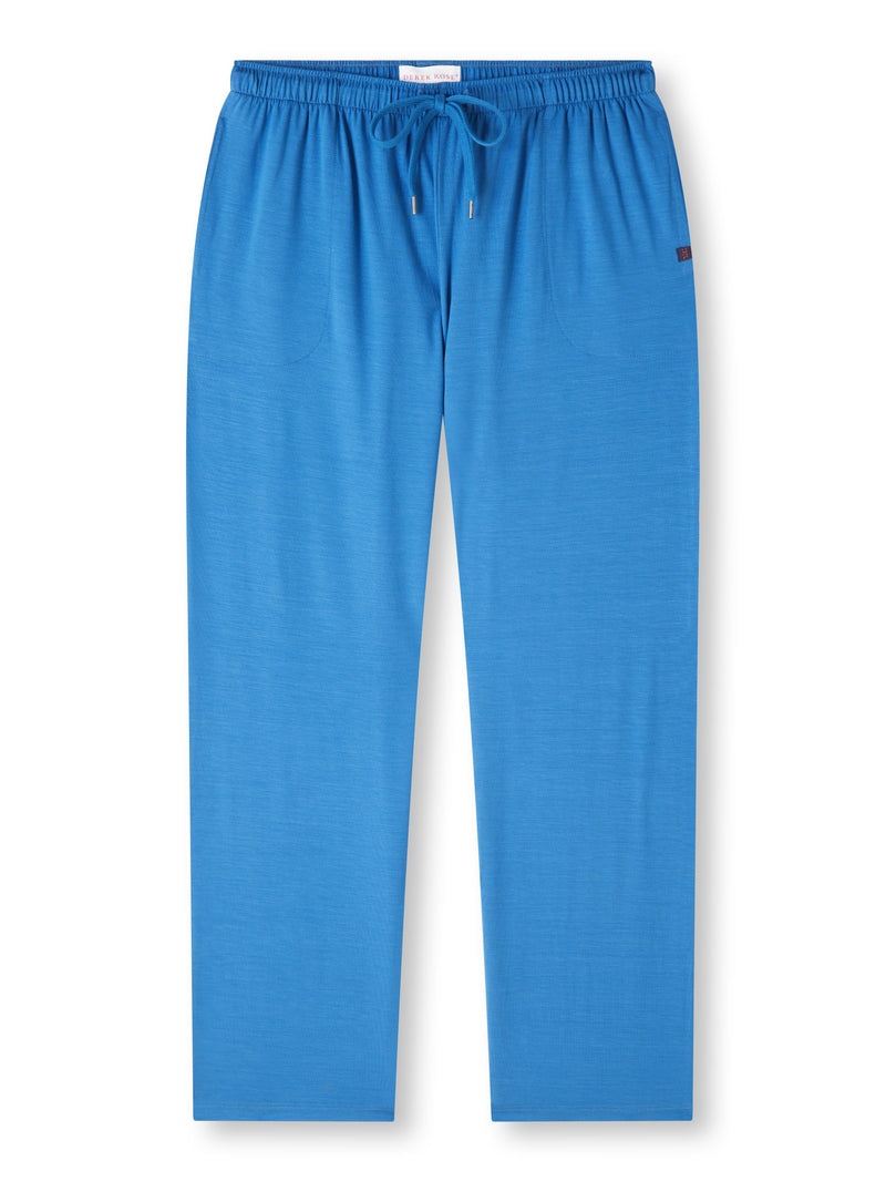 Men's Lounge Trousers Basel Micro Modal Stretch Ocean - 1