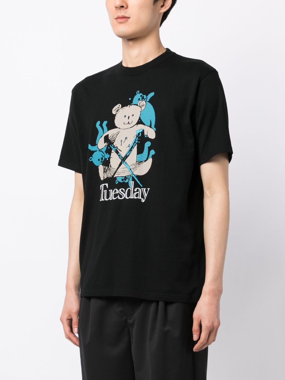 graphic-print cotton T-Shirt - 3