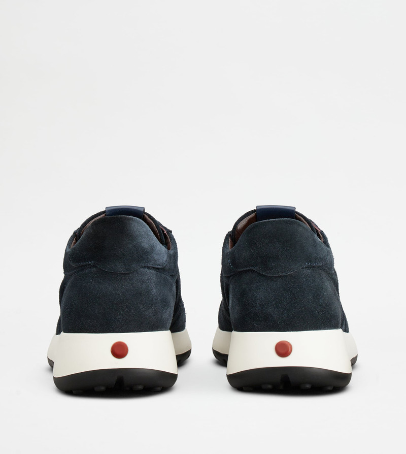 Tod's SNEAKERS IN SUEDE - BLUE outlook