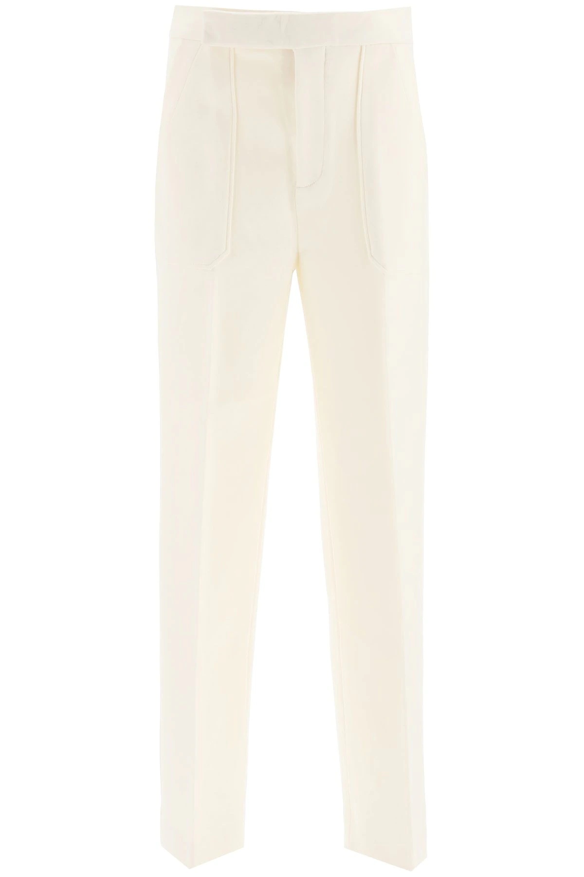 THERESA WOOL TROUSERS - 1