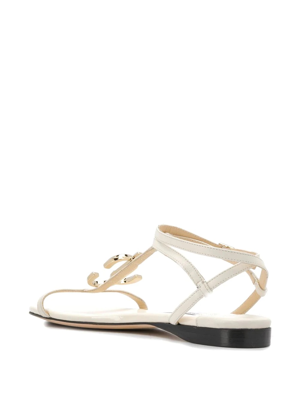 Alodie logo flat sandals - 3