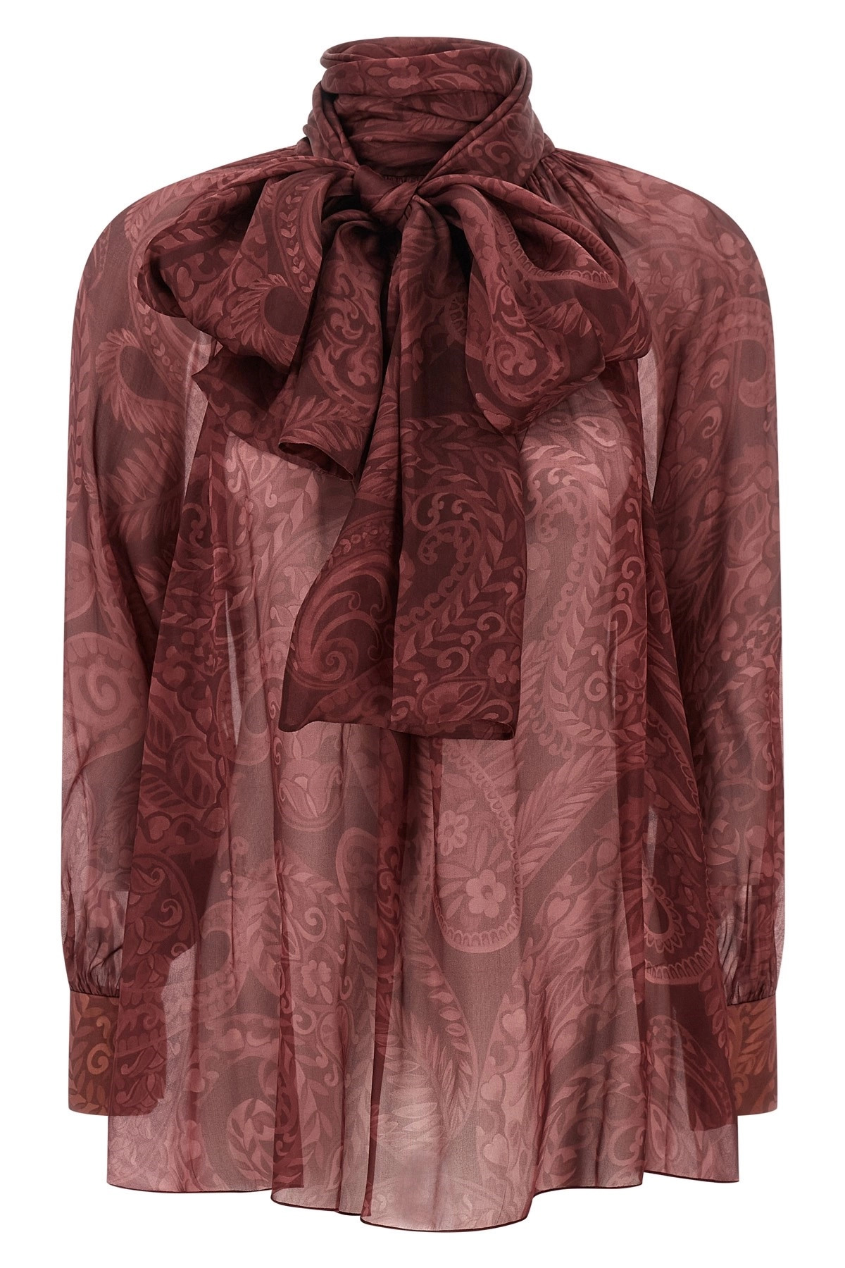 Bow blouse - 1