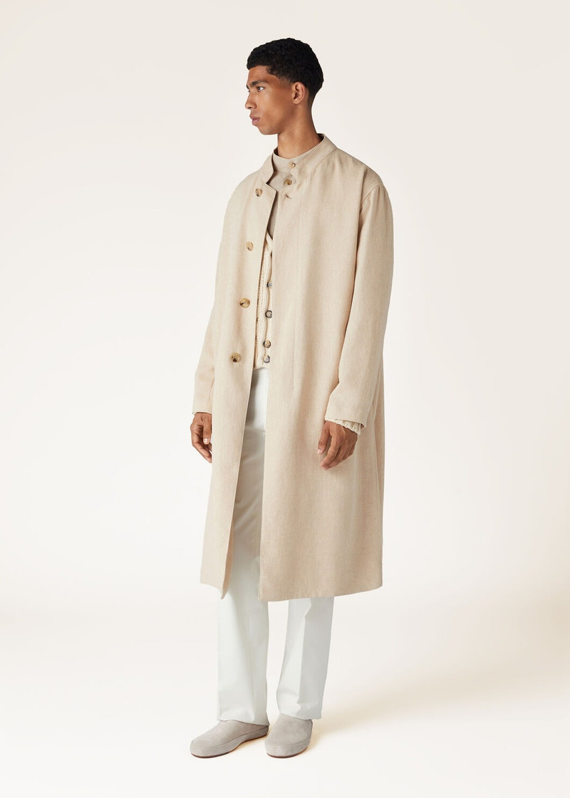 Loro Piana Edvin Trench Coat outlook