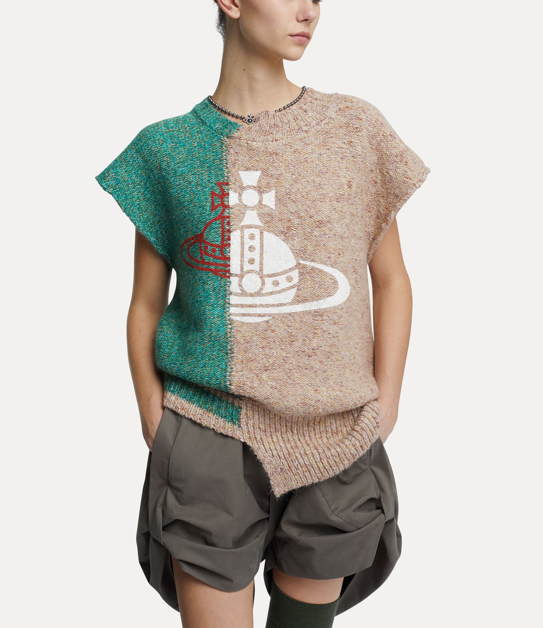 HALF&HALF VEST - 2