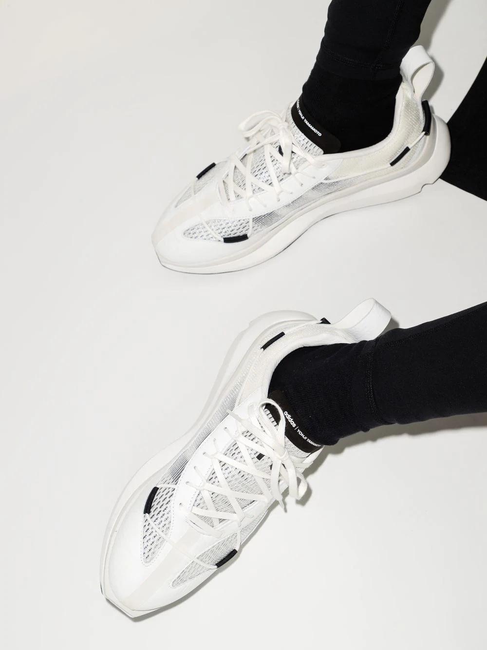 Shiku Run lace-up trainers - 3