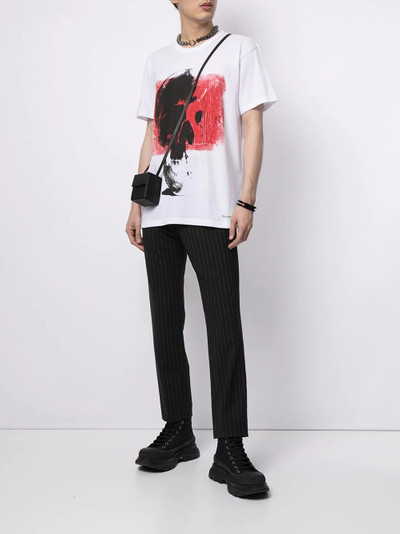 Alexander McQueen Punk Skull oversized T-shirt outlook