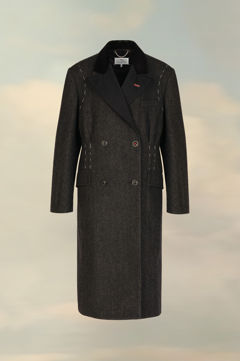 Maison Margiela Work-In-Progress Double-Breasted Coat outlook