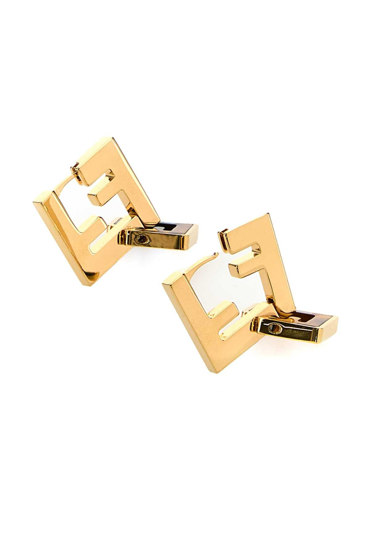Fendi Women Printed Plexiglass And Metal Forever Fendi Earrings - 3
