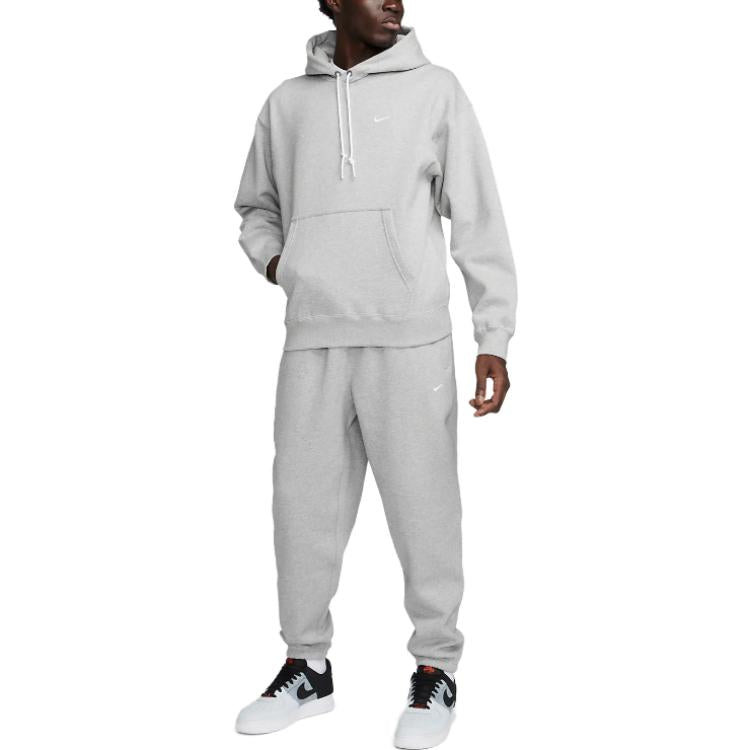 Nike Solo Swoosh Sweatpants 'Grey' DX1364-063 - 3