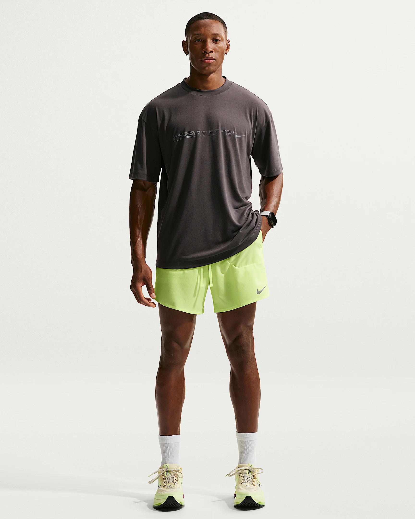 Nike Stride Men's Dri-FIT 7" 2-in-1 Running Shorts - 1