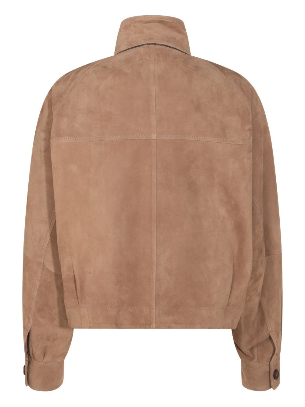 suede bomber jacket - 2