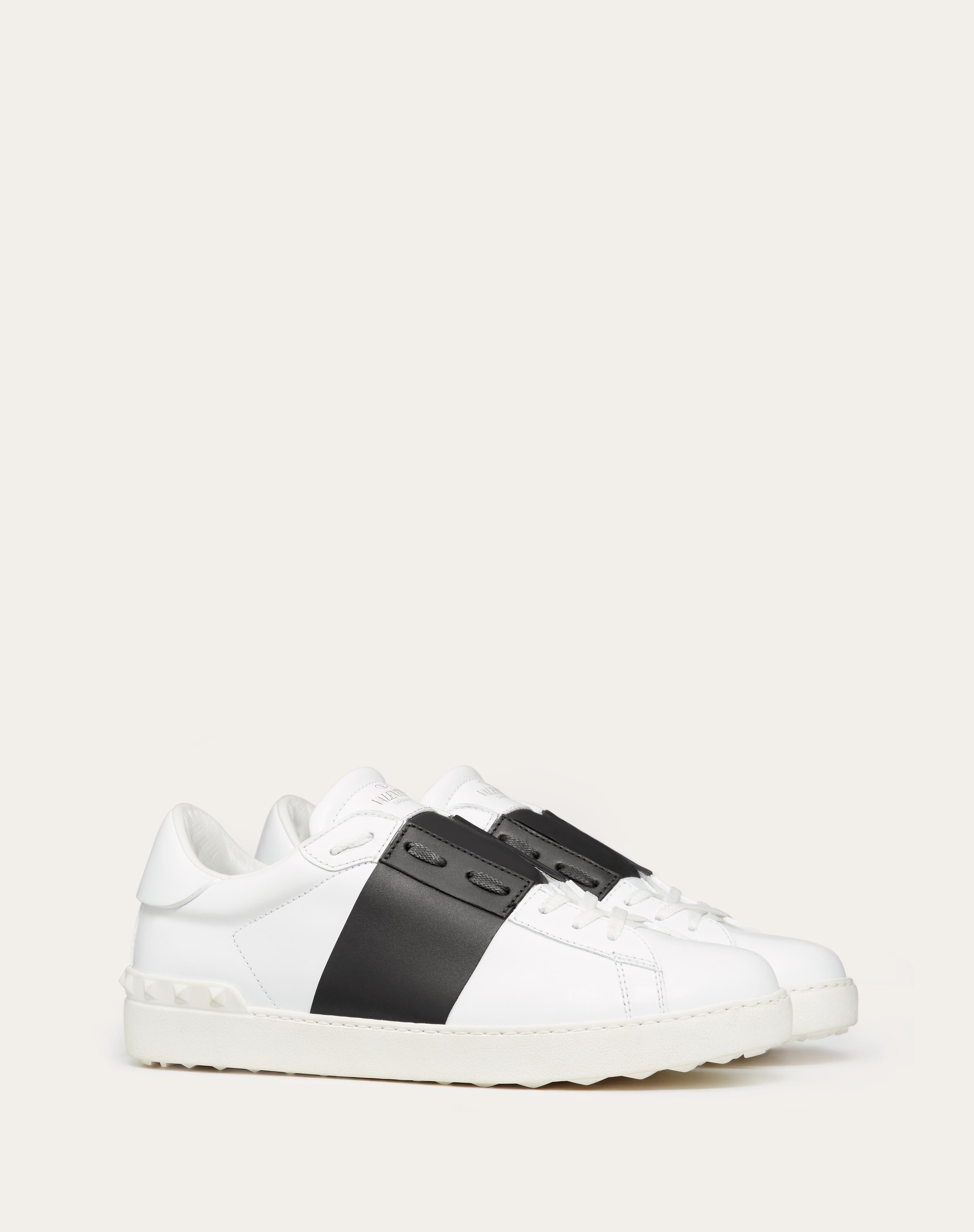 CALFSKIN OPEN SNEAKER - 2