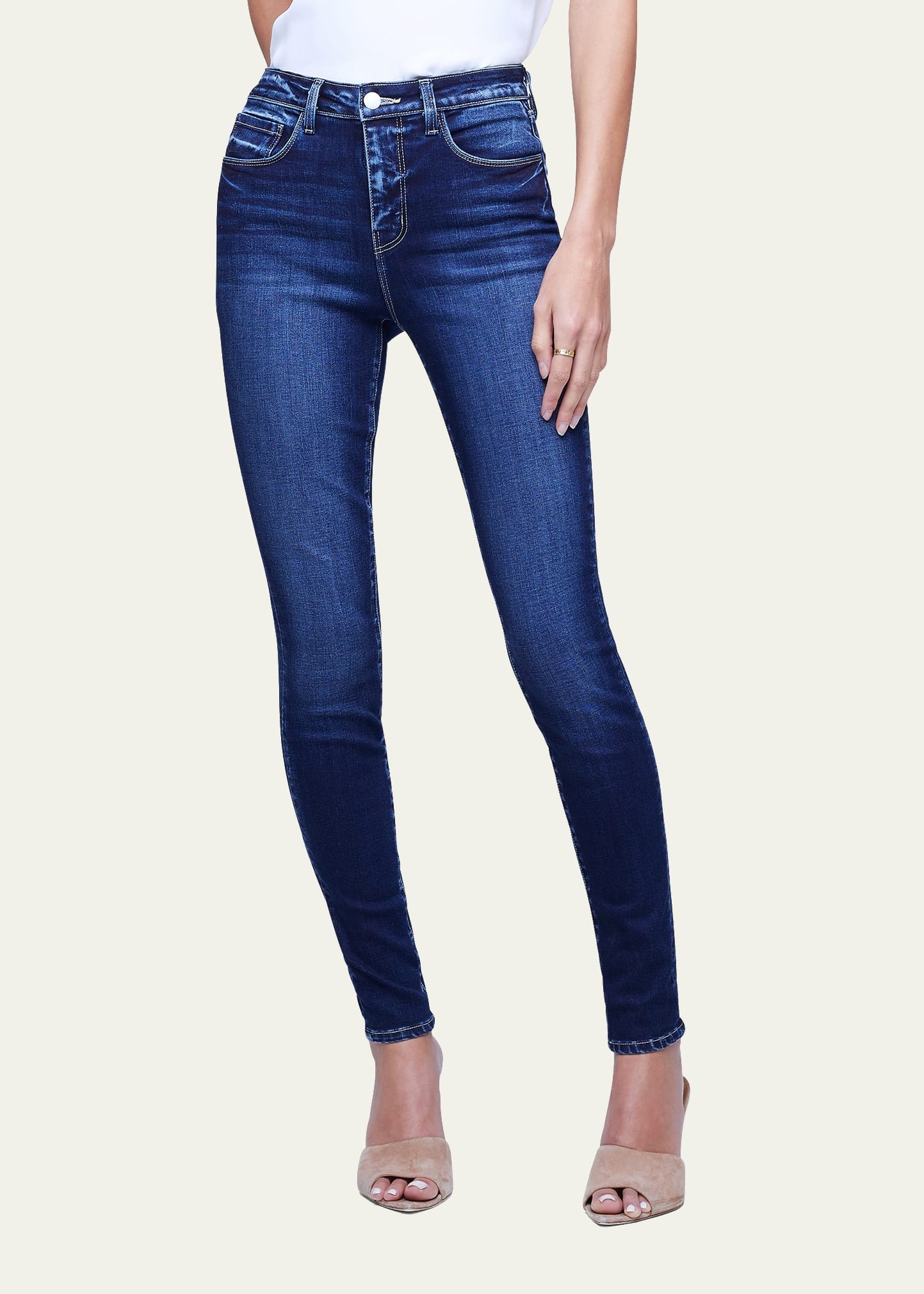 Marguerite High-Rise Skinny Jeans - 5