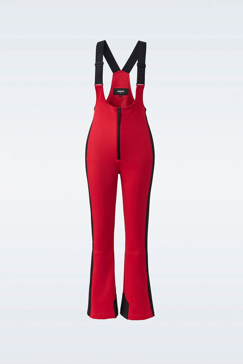 MACKAGE GIA Agile-360 fitted ski pants with suspenders outlook