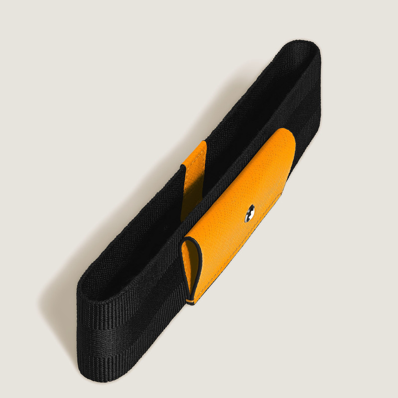 Montblanc 1-PEN LOOP WITH ELASTIC BAND IN SARTORIAL LEATHER outlook