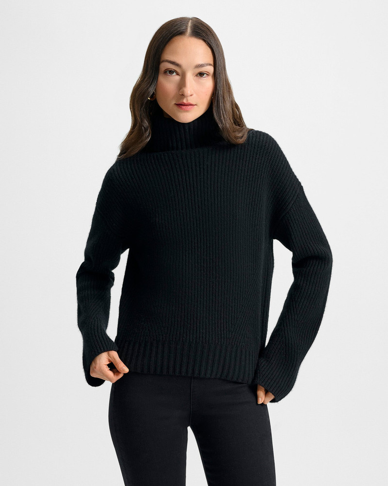 VERONICA BEARD MATILDA CASHMERE TURTLENECK SWEATER outlook