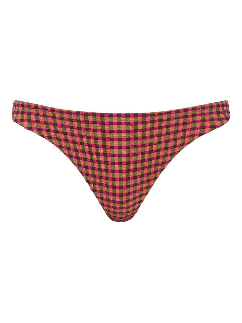 Aliki Christy checkered-pattern bikini bottoms 1