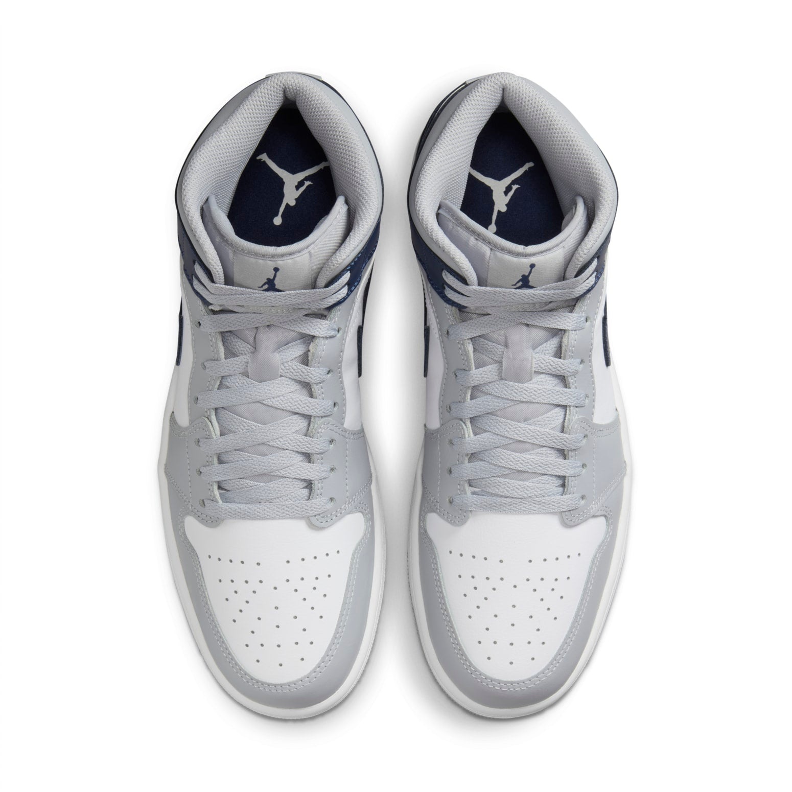 Air Jordan 1 Mid 'Wolf Grey Midnight Navy'  DQ8426-104 - 3
